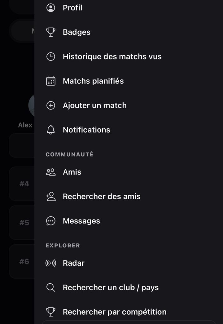 Capture d'écran AwayHopper — Tout ton parcours